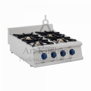 Qaz peçi qazlı ocak 4 lu 80x90x25